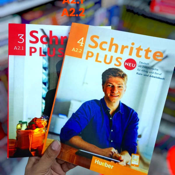 German Languge Schritte Plus neu A2.1 & A2.2