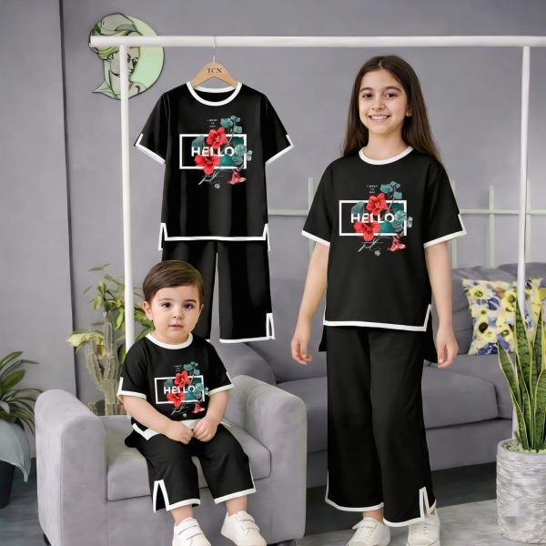 Half Sleeve T-shirt and Pant Set