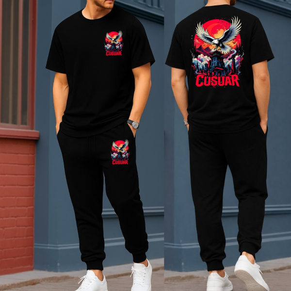 Export Quality Cotton T-shirt & Trouser Combo Set