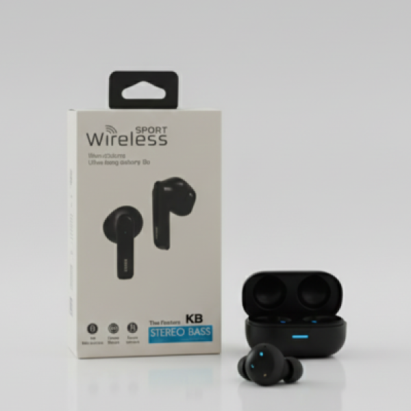 K8 Wireless Sport Earbuds with Powerful Stereo Bass & Ergonomic Fit