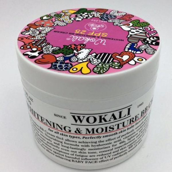 WHITENING CREAM WOKALI WHITENING & MOISTURE BB CREAM SPF 25 WKL254 115GM