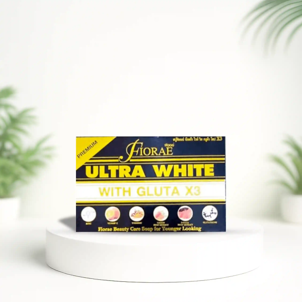 WHITENING SOAP FIORAE ULTRA WHITE GLUTA X3 SHAP 165GM