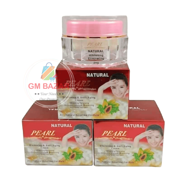 WHITENING CREAM NATURAL PEARL WHITENING & ANTI-AGING CREAM 25GM
