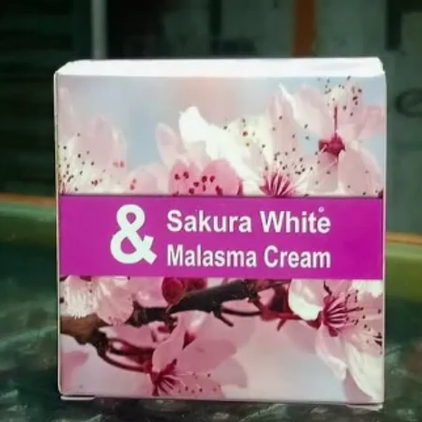 WHITENING CREAM SAKURA WHITE MALASMA CREAM 30GM