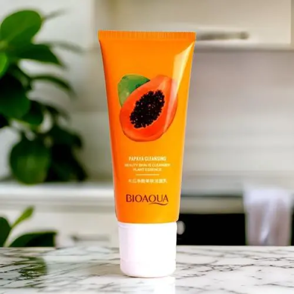 FACE WASH BIOAQUA PAPAYA PURIFYING MOISTURIZING FACE WASH 100GM