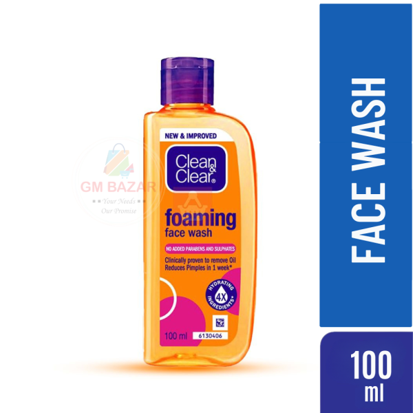 FACE WASH CLEAN & CLEAR FACE WASH 100ML