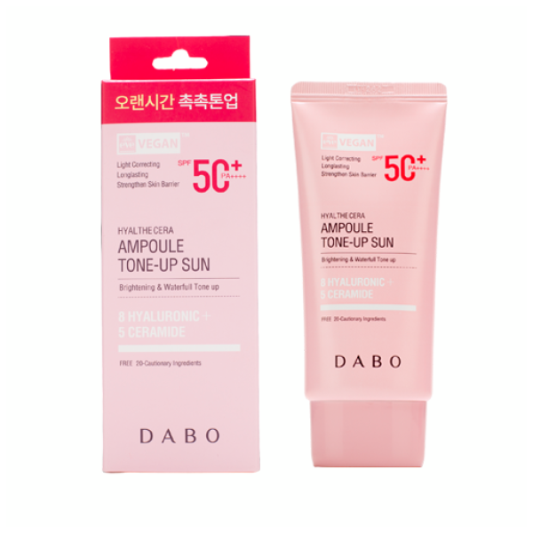 SUNSCREEN DABO HYAL THE CERA AMPOULE TONE-UP SUN SPF50+ PA++++ 50 ML