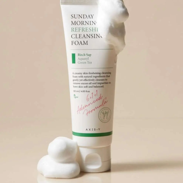 FACE WASH AXIS-Y SUNDAY MORNING REFRESHING  CLEANSING FOAM 120ML