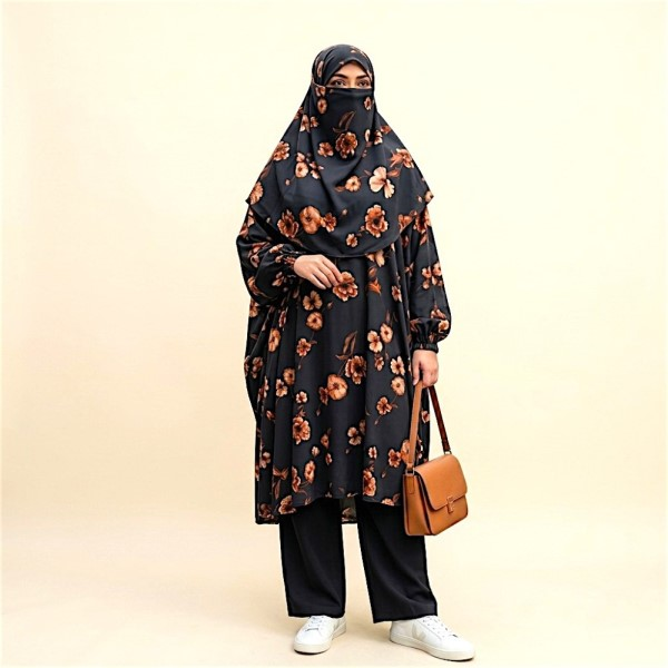 Pocket Short Khimar