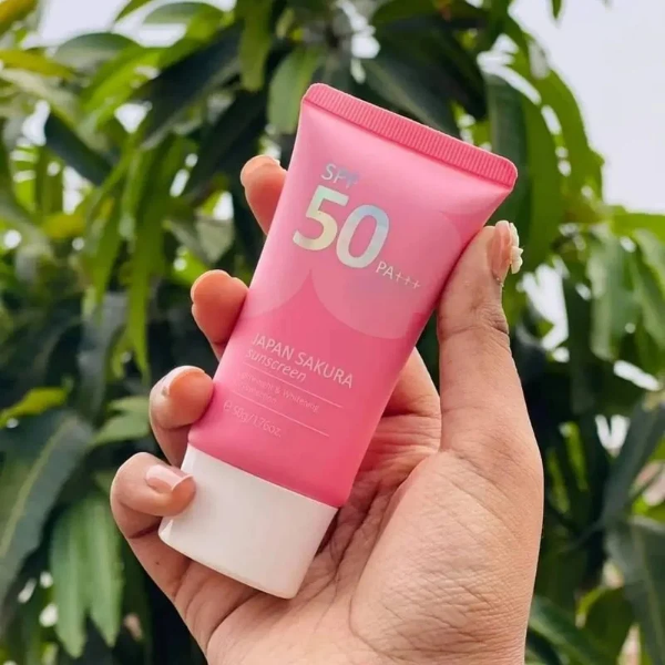 Japan Sakura Sunscreen SPF 50+ PA+++