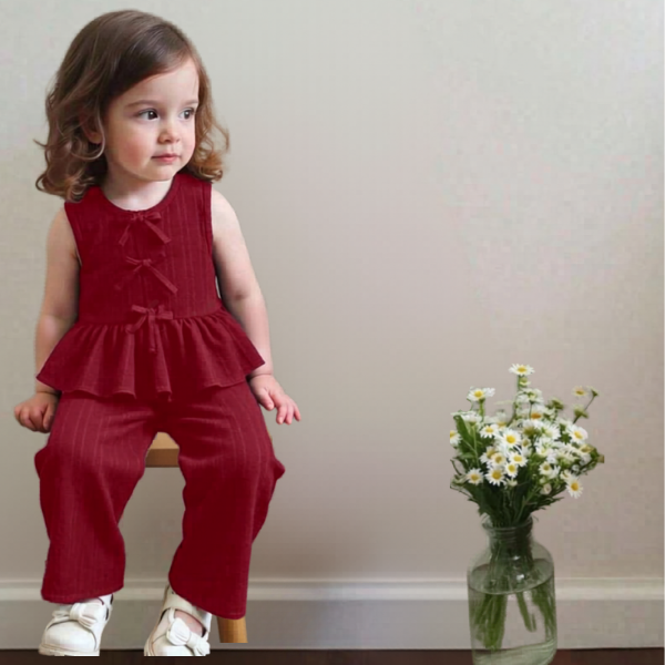 Girl Neck Sleeveless Top