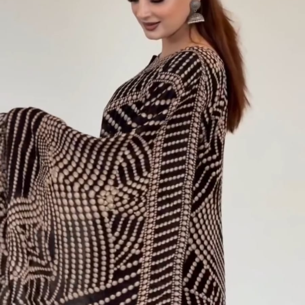 Eid Special Digital Print Three Piece