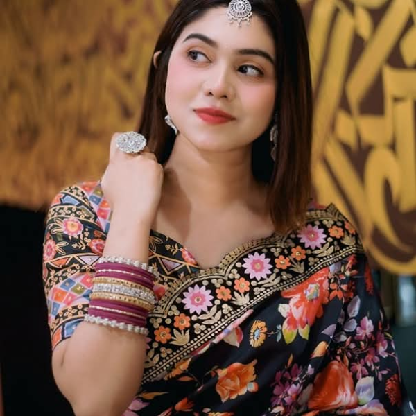 Premium Eid Sharee with Blouse Piece