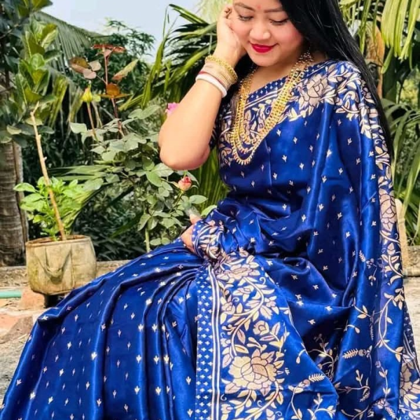 Japani Silk Sharee with Blouse Piece