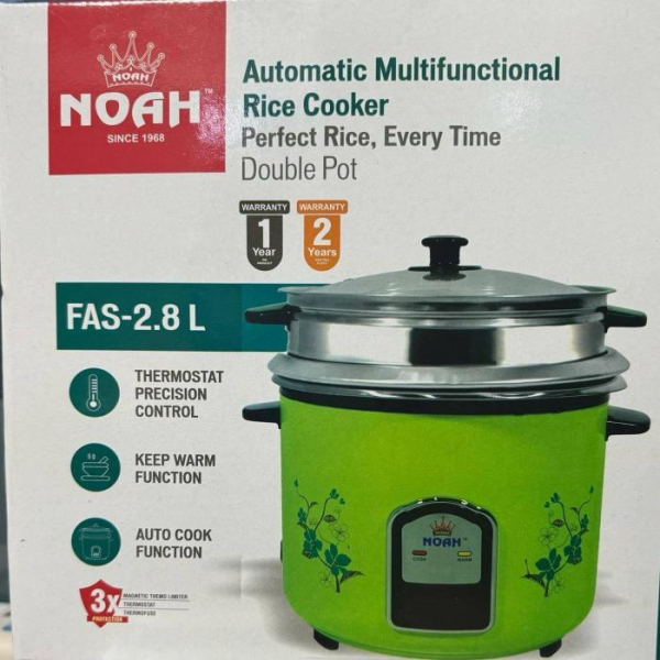 Noah NR-ASIP Rice Cooker - 2.8 Liter