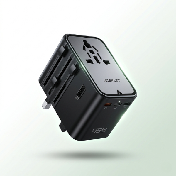 ACEFAST Z8 PD45W GaN Travel Adapter।