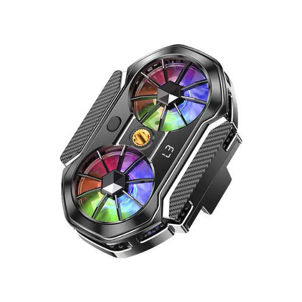Dual Turbo Mobile Phone Cooling Fan