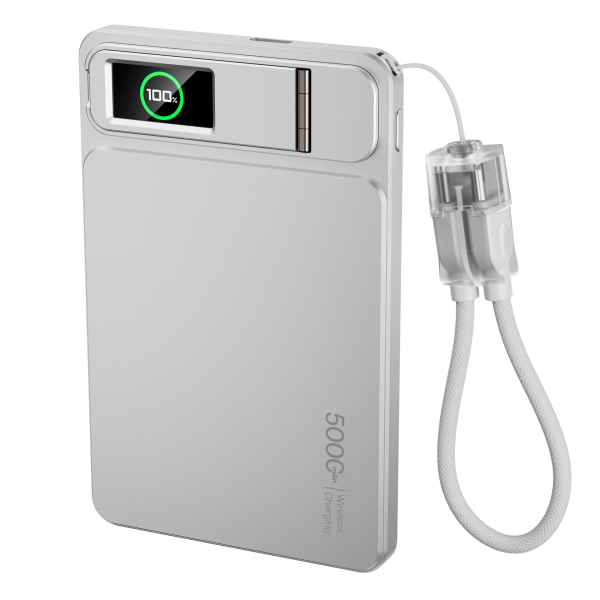 Wireless Magnetic Qi2 Fast Power Bank