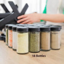18 Jars Rotating Spice Jars