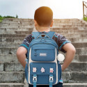 Kids Backpack Children School Bags Waterproof Primary Schoolbag Book Bag (Blue)