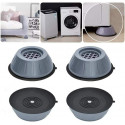 (4 Pcs Set) Anti-Vibration Washing Machine Rubber Pads