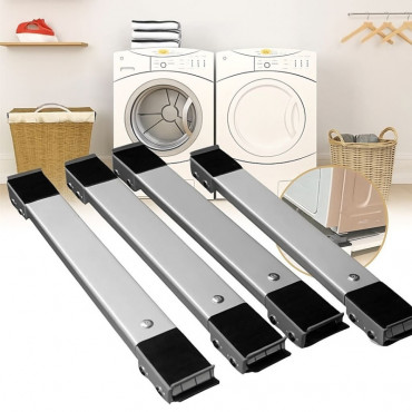 (2 Set) New Fridge And Washing Machine Stand