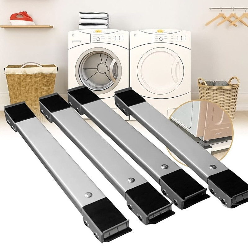 (2 Set) New Fridge And Washing Machine Stand