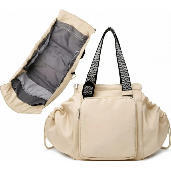 Multi Function Mommy Bag (Off White)
