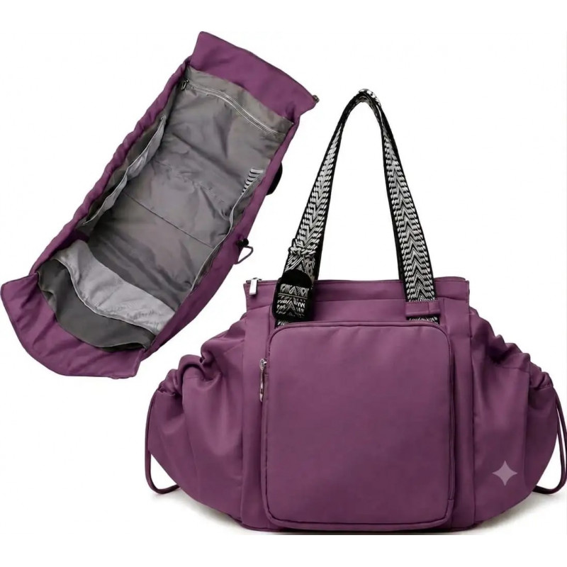 Multi Function Mommy Bag (Purple)