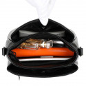 3 Layers Luxury Crossbody Bag ( Black )
