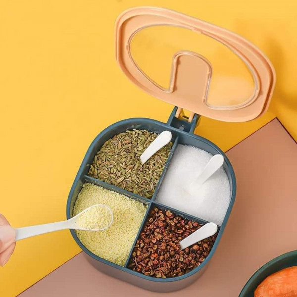 4 Grid Spice Jar ( এক পিচ )
