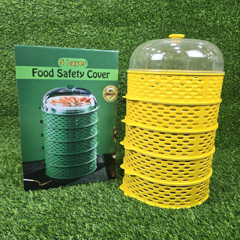 5 layer Multifunctional Food Safety Cover (Yellow Color)