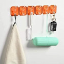 6-Row Sticky Hooks (2 Pcs)