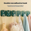 6-Row Sticky Hooks (2 Pcs)