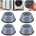 (4 Pcs Set) Anti-Vibration Feet Pads Washing Machine Rubber