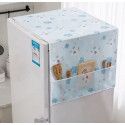 Fridge Dust Cover (Blue Floral)