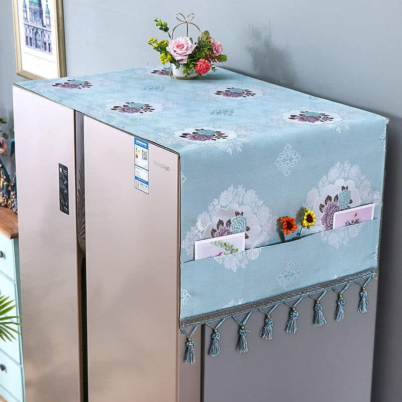 Refrigerator Dust Cover (Blue)
