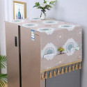 Refrigerator Dust Cover (Coffee)