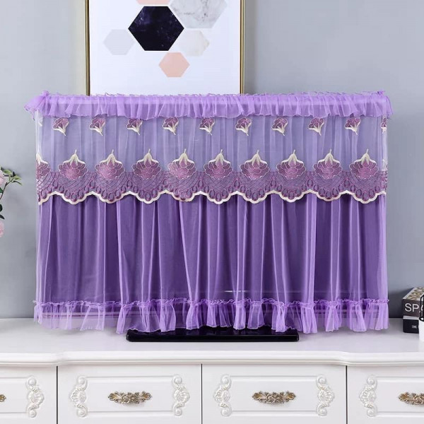 Dustproof TV Cover (28-32 Inch) Purple
