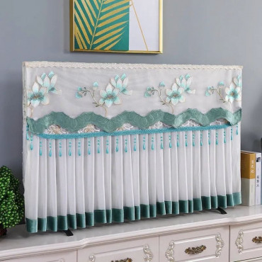 Quality Dust Proof TV Cover (Sky Blue)