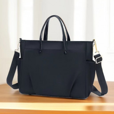 Korean Large Capacity  Handbag (Black)