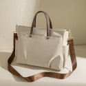 Korean Large Capacity  Handbag (Off-White)