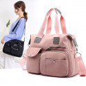 Large Capacity Women's Fashionable Bag (Pink)