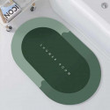 Magic Bathroom Mat Non-Sliper ( Green )
