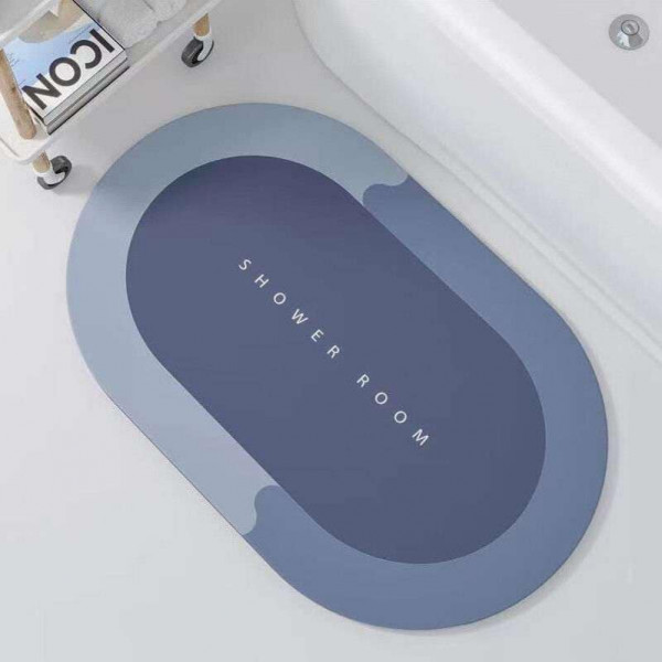 Magic Bathroom Mat Non-Sliper ( Ashe Blue )