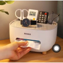 Multifunctional Tissue And Desk Organizer
