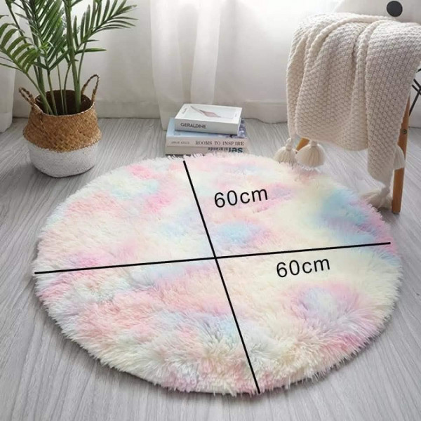 Round Carpet Floor Mats(Rainbow)