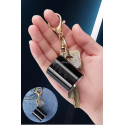 USB charging lighter with LED lighting torch