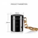 USB charging lighter with LED lighting torch
