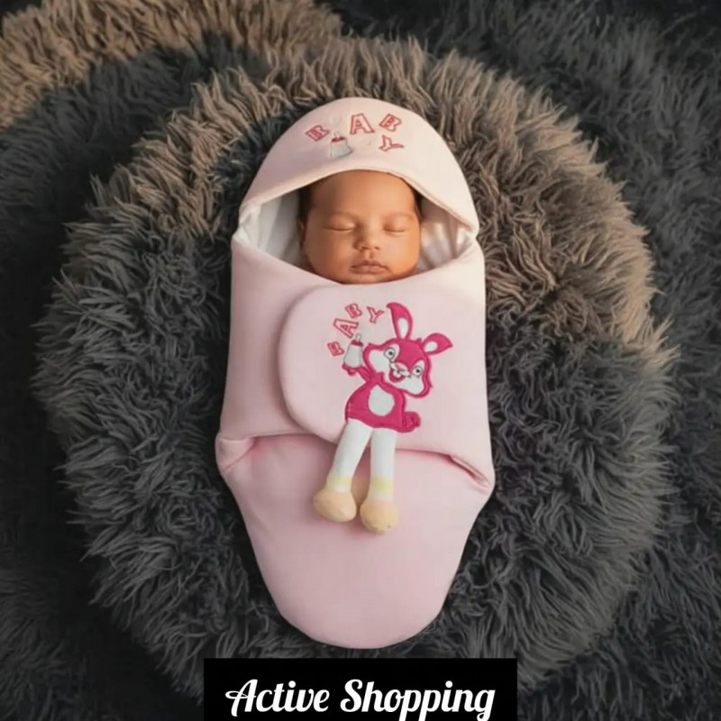 Winter Baby Care Blanket (Pink)